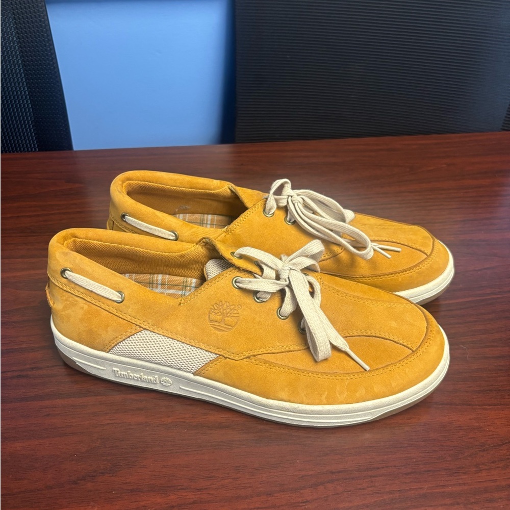 Timberland Men's Suede Boat Shoes